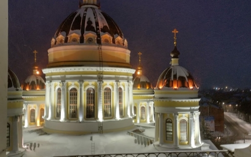 Рыбинск. Преображенский собор